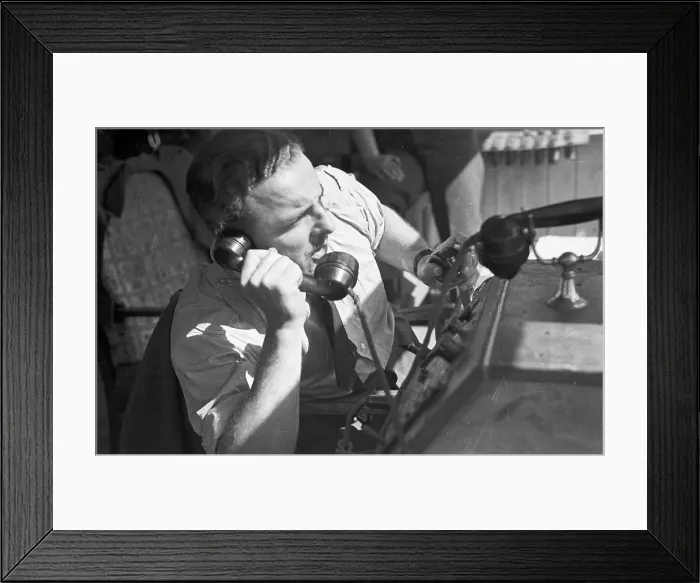 Framed Print : Blockade Controller Framed Print : Blockade Controller
