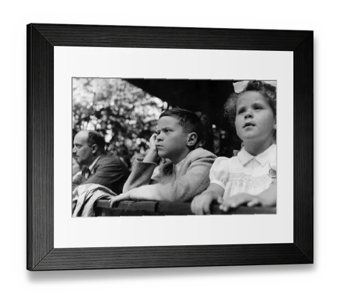 Framed Print : Young Audience Framed Print : Young Audience
