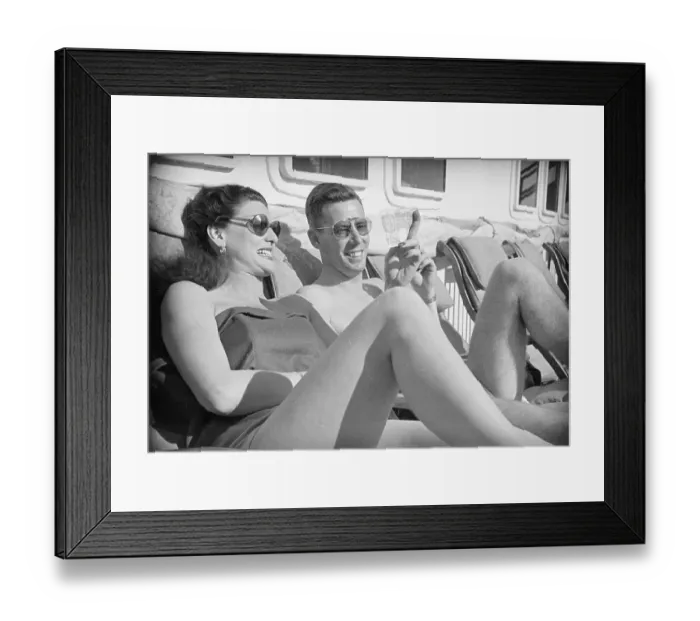 Framed Print : American Tourists Framed Print : American Tourists