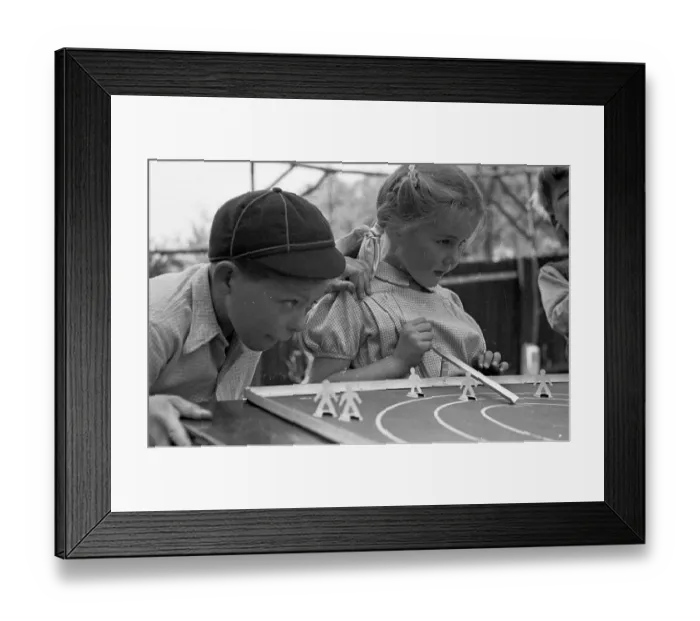Framed Print : Miniature Cricket