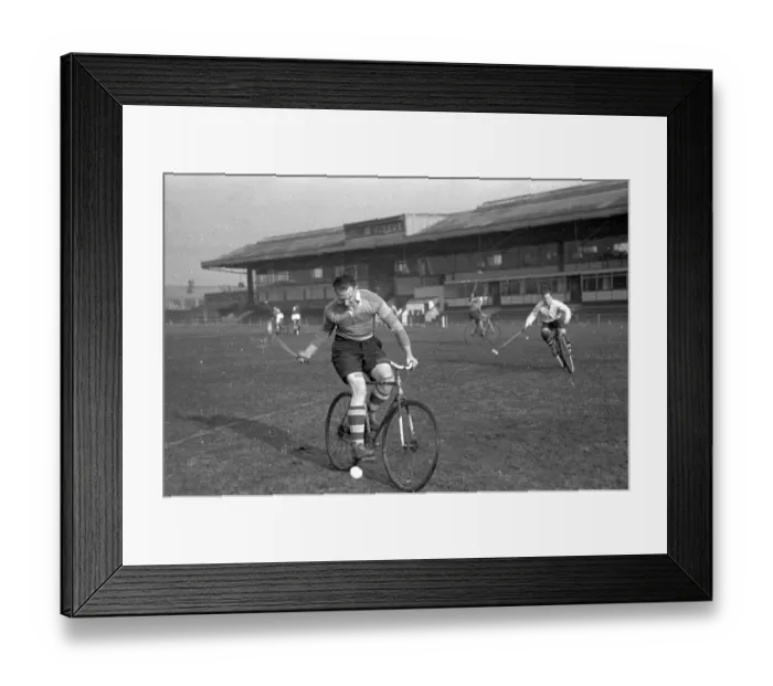Framed Print : Cycle Polo Ball Framed Print : Cycle Polo Ball