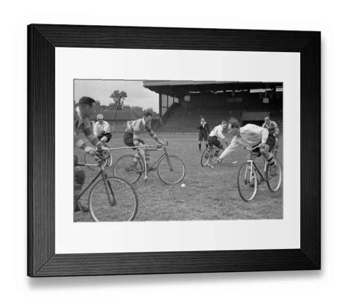 Framed Print : Cycle Polo Match Framed Print : Cycle Polo Match
