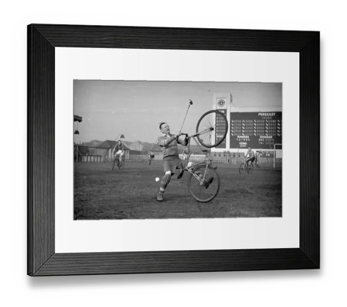 Framed Print : Polo Wheelie Framed Print : Polo Wheelie
