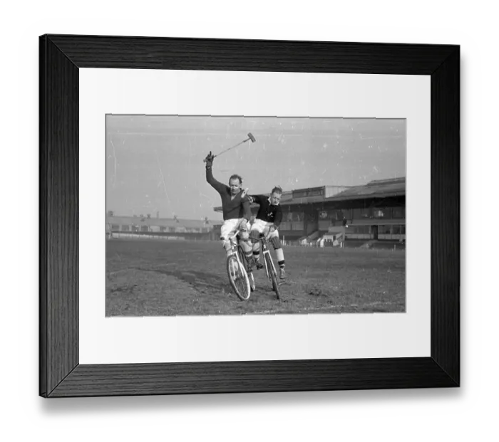 Framed Print : Polo Tackle Framed Print : Polo Tackle