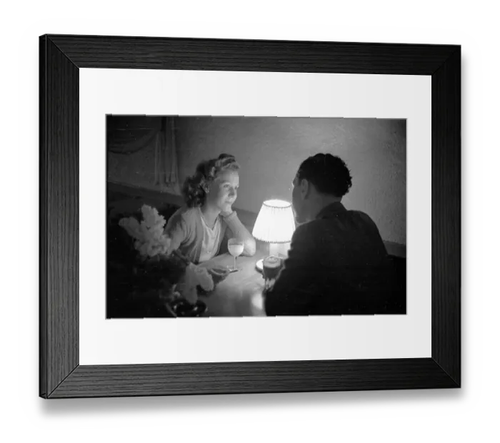 Framed Print : Romantic Dinner Framed Print : Romantic Dinner