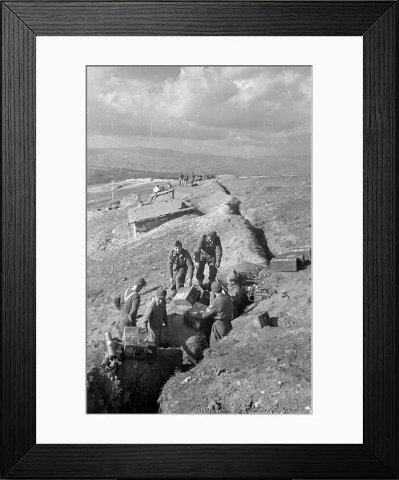 Framed Print : In The Trenches Framed Print : In The Trenches