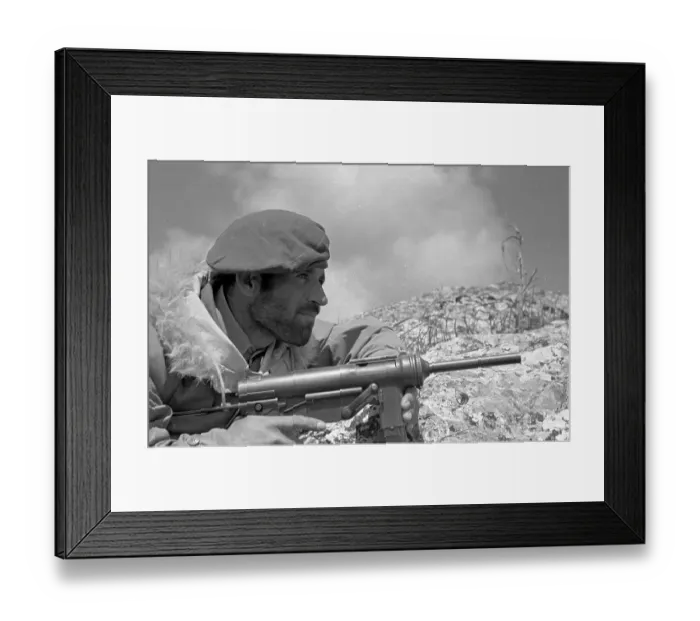 Framed Print : Greek Commando Framed Print : Greek Commando