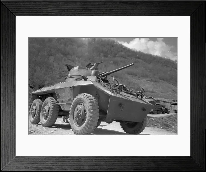 Framed Print : Greek Tank Framed Print : Greek Tank