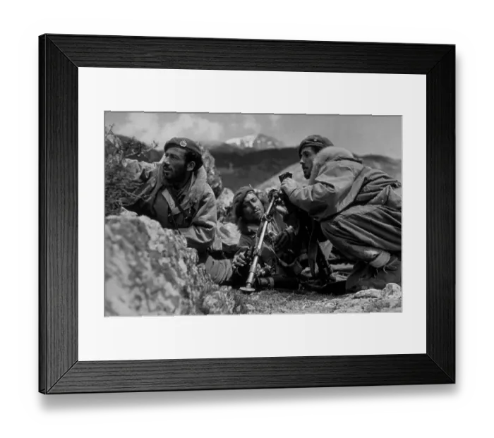 Framed Print : Greek Civil War Framed Print : Greek Civil War