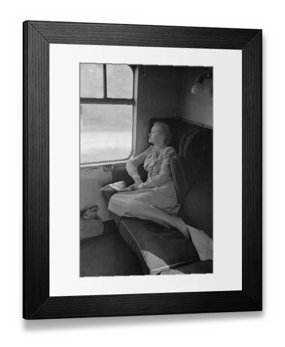 Framed Print : Train Window Framed Print : Train Window