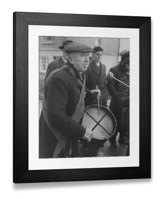 Framed Print : Irish Drummer Framed Print : Irish Drummer
