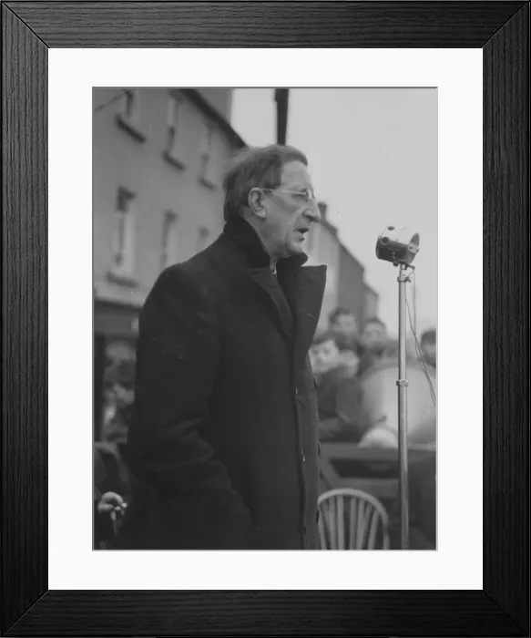 Framed Print : De Valera's Speech Framed Print : De Valera's Speech