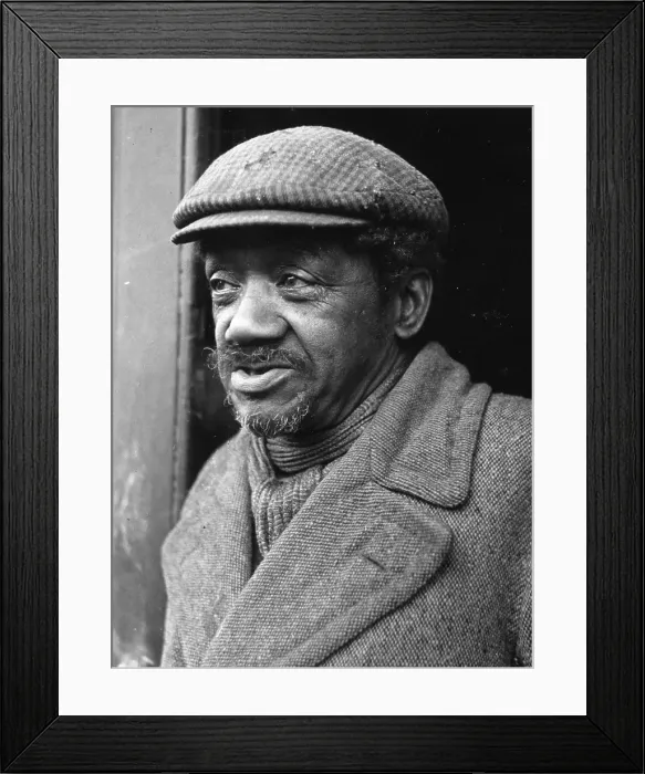 Framed Print : Gorbals Man Framed Print : Gorbals Man