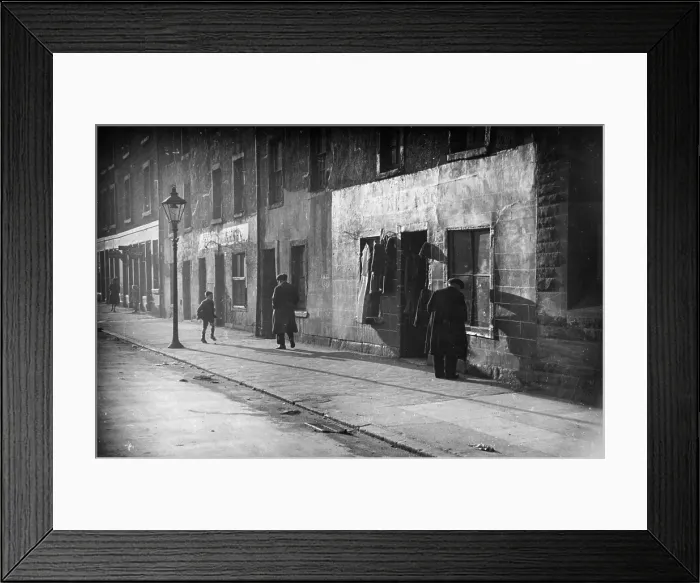 Framed Print : Life In The Gorbals Framed Print : Life In The Gorbals