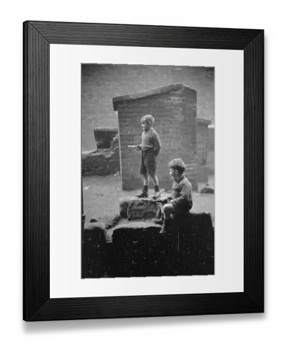 Framed Print : Gorbals Cowboys Framed Print : Gorbals Cowboys