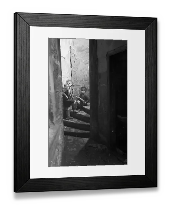 Framed Print : Gorbals Boys