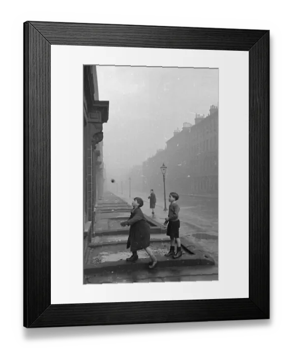 Framed Print : Street Games Framed Print : Street Games