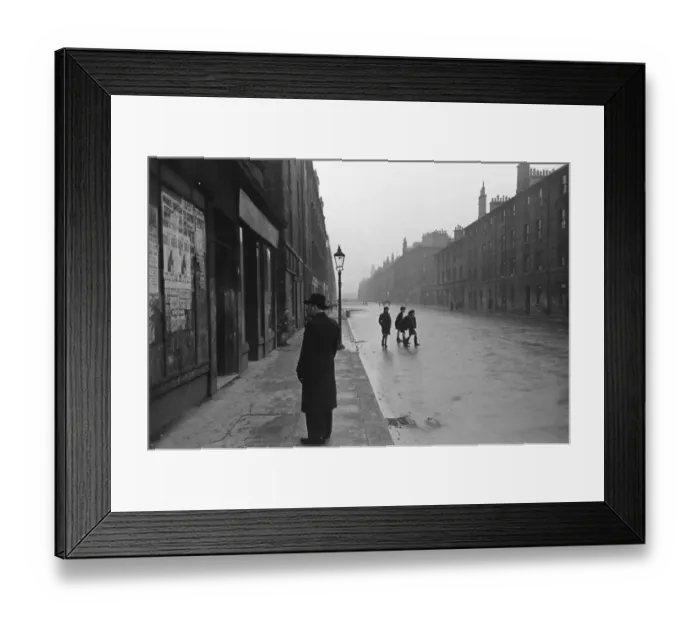 Framed Print : Gorbals Street