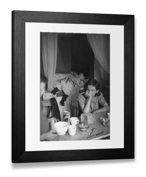 Framed Print : Scottish Slum Framed Print : Scottish Slum
