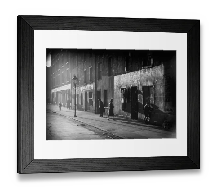 Framed Print : Gorbals Street
