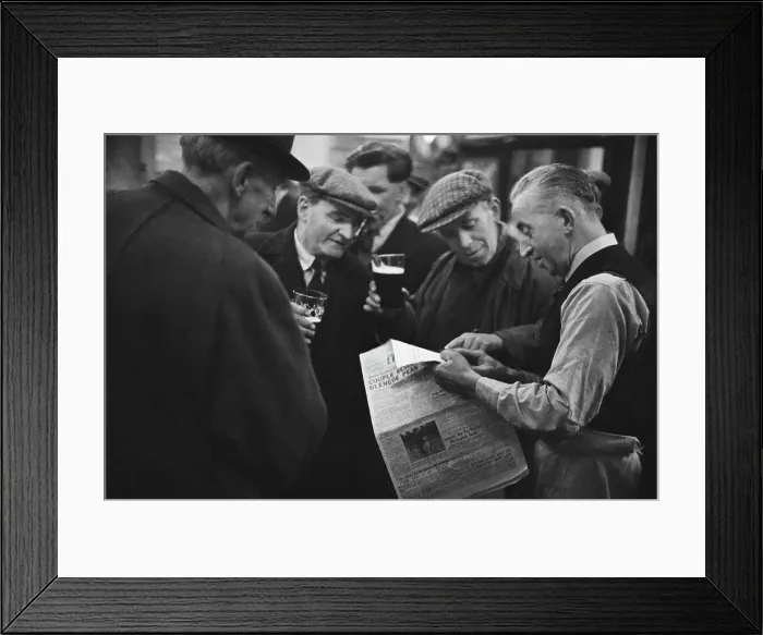 Framed Print : Looking At The Paper Framed Print : Looking At The Paper