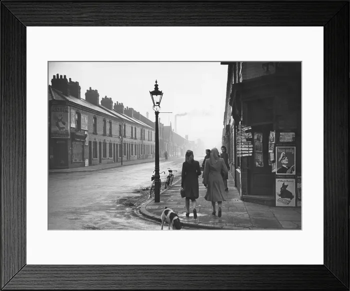 Framed Print : Leicester Street Framed Print : Leicester Street