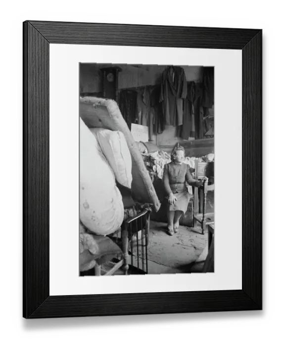 Framed Print : Junk Shop. Mrs Lundy at her junk shop in Bedford Street in the Gorbals Framed Print : Junk Shop. Mrs Lundy at her junk shop in Bedford Street in the Gorbals
