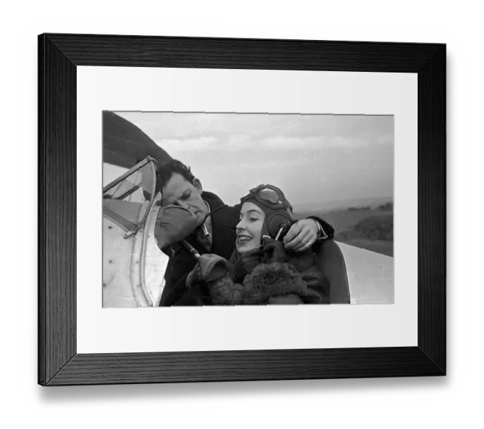 Framed Print : Flying Lesson Framed Print : Flying Lesson
