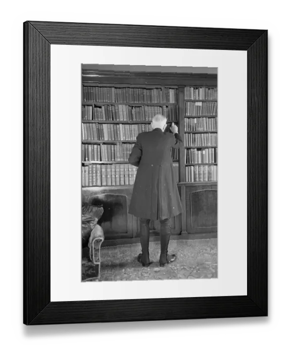 Framed Print : The Bishop's Library Framed Print : The Bishop's Library