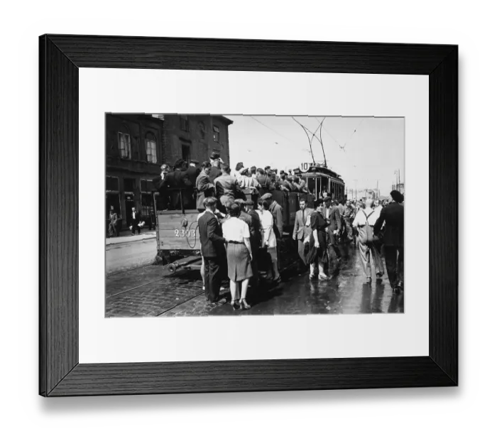 Framed Print : Polish Commuters Framed Print : Polish Commuters