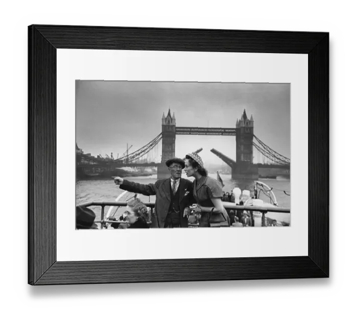 Framed Print : Thames Boat Trip