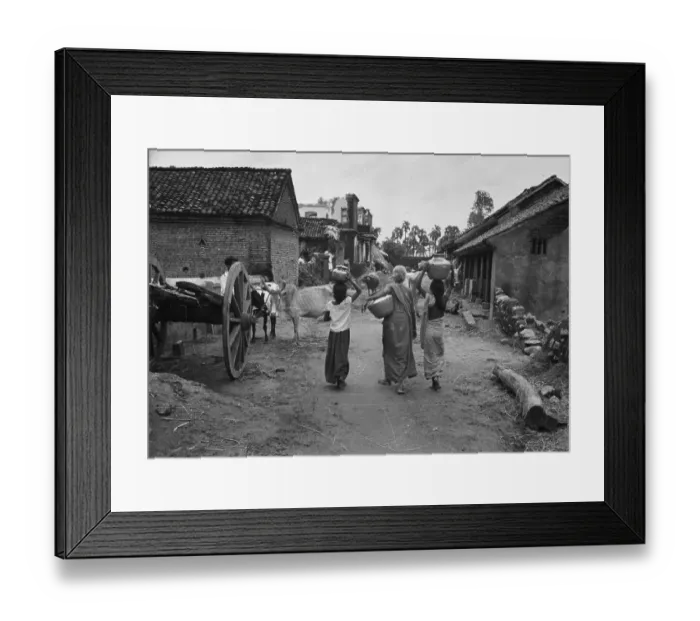 Framed Print : Water Carrying Framed Print : Water Carrying