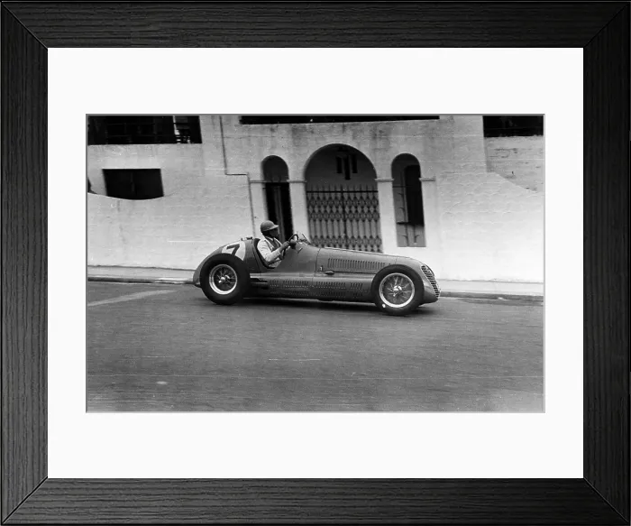 Framed Print : Maserati Driver Framed Print : Maserati Driver