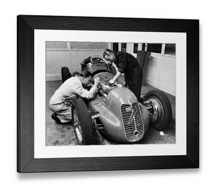 Framed Print : Racing Mechanics