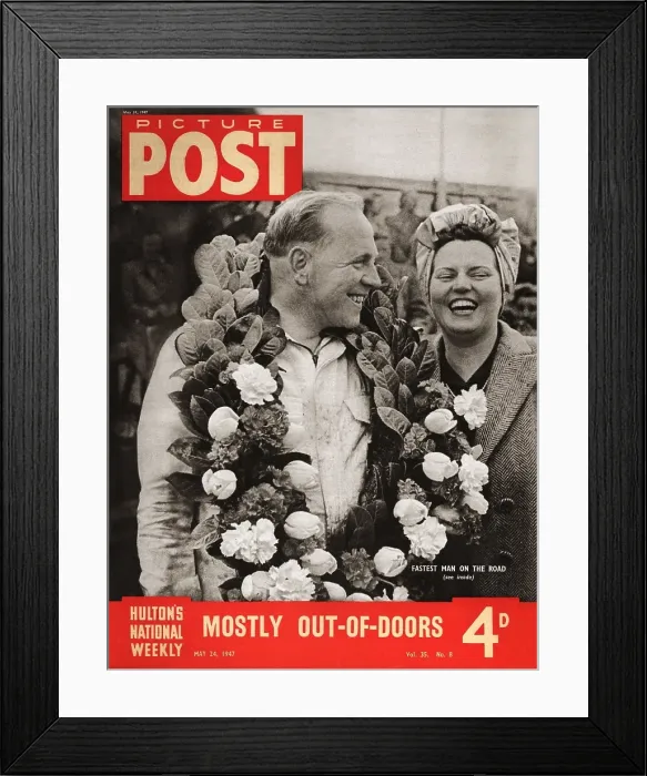 Framed Print : Reg Parnell Framed Print : Reg Parnell