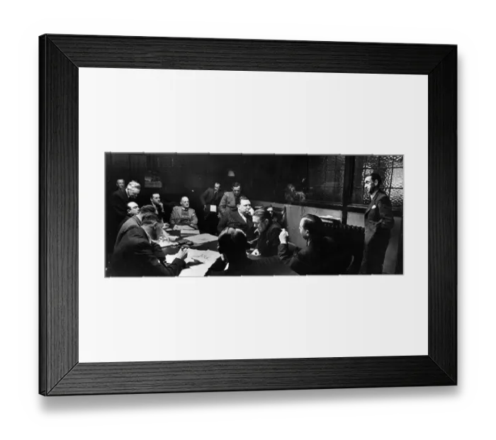 Framed Print : Information Meeting Framed Print : Information Meeting