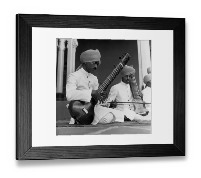 Framed Print : Sitar Players Framed Print : Sitar Players