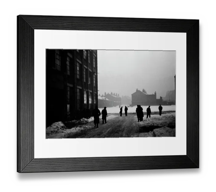 Framed Print : Night Shift Ends Framed Print : Night Shift Ends