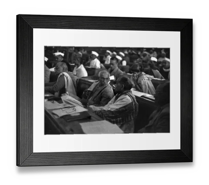 Framed Print : India Conference
