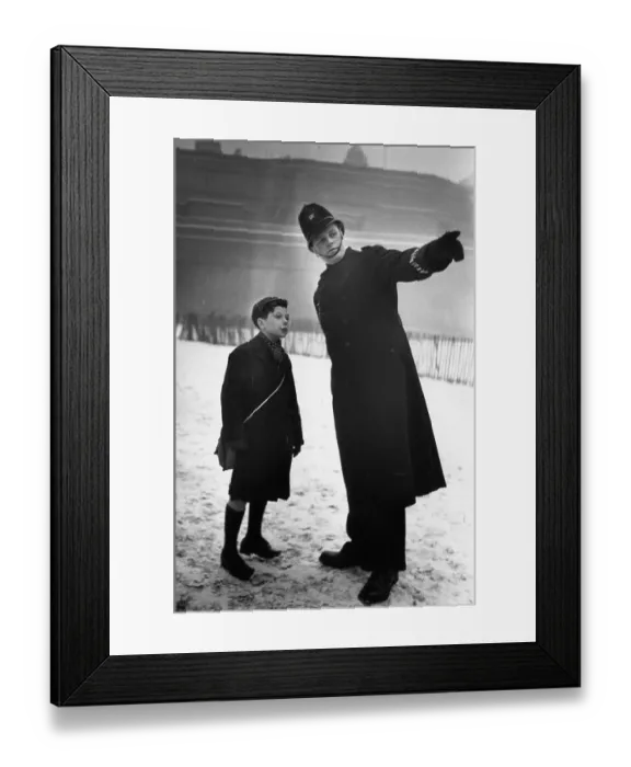 Framed Print : Asking The Way