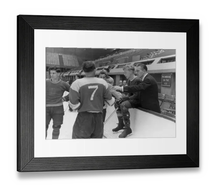 Framed Print : Ice Hockey Framed Print : Ice Hockey