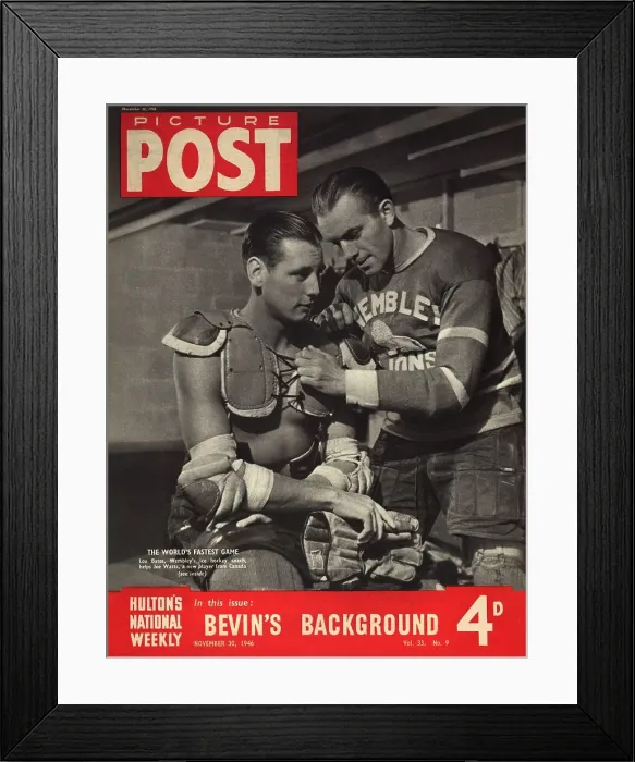 Framed Print : Ice Hockey Player Framed Print : Ice Hockey Player