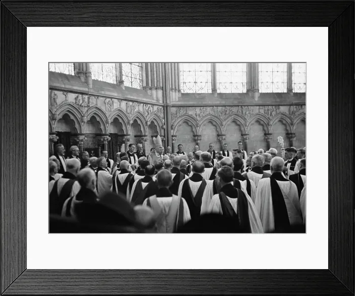 Framed Print : New Bishop Of Salisbury Framed Print : New Bishop Of Salisbury