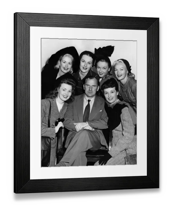 Framed Print : Goldwyn Girls Framed Print : Goldwyn Girls