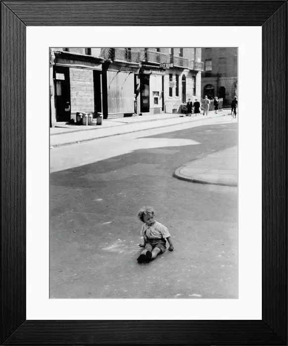 Framed Print : Sandwich Street Boy Framed Print : Sandwich Street Boy