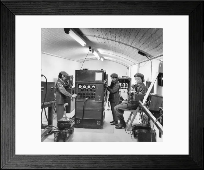 Framed Print : WRAC In Gibraltar Framed Print : WRAC In Gibraltar