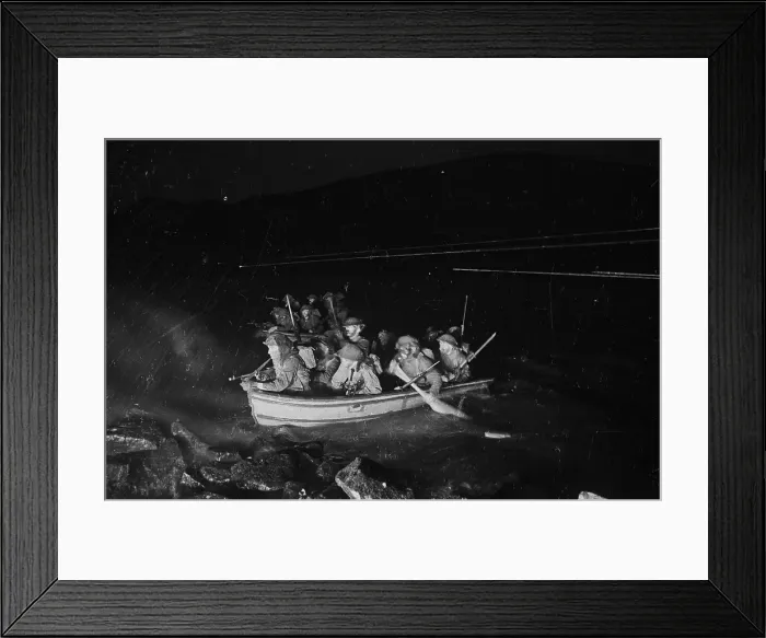 Framed Print : Assault Boat Framed Print : Assault Boat