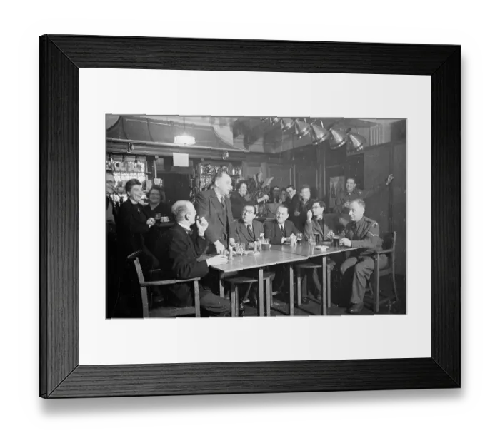 Framed Print : Brains Trust Debate Framed Print : Brains Trust Debate