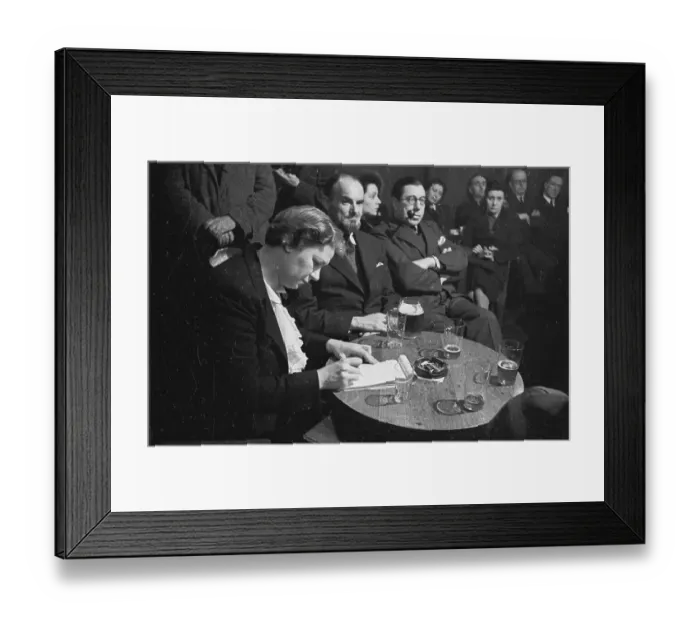 Framed Print : Public House Meeting Framed Print : Public House Meeting