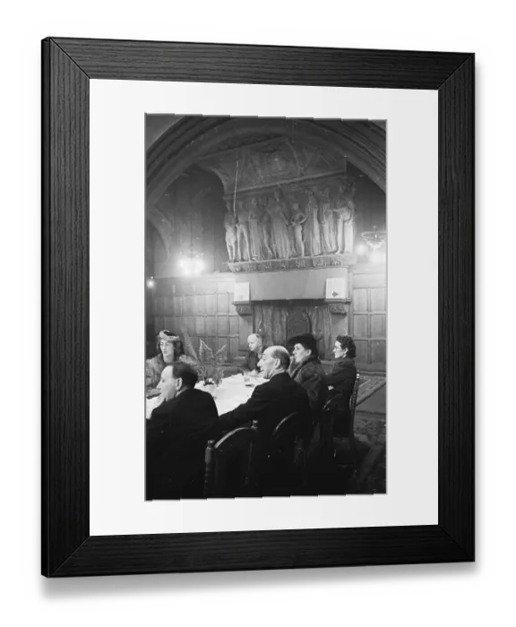 Framed Print : Civic Reception